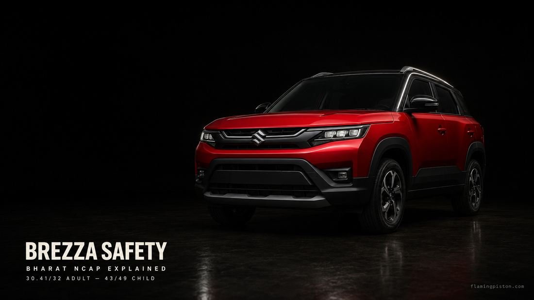 2026 Maruti Brezza Bharat NCAP safety rating explained