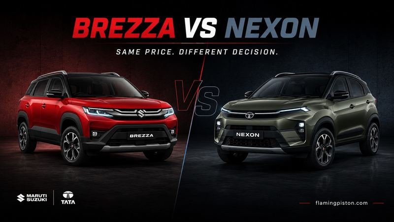 Maruti Brezza vs Tata Nexon, side by side
