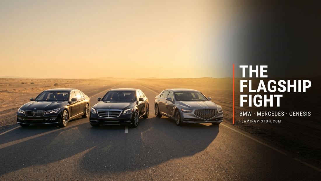 BMW 7 Series vs Mercedes S-Class vs Genesis G90 flagship sedans