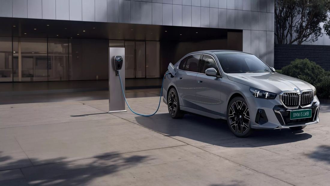 BMW electric sedan used to illustrate EV range planning
