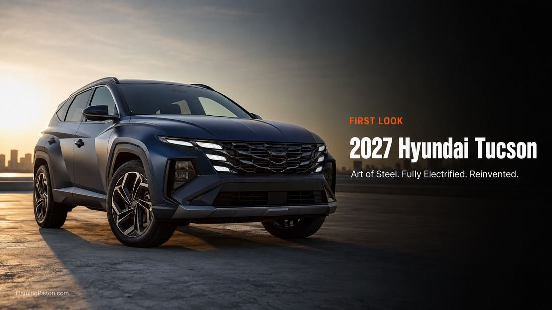 2027 Hyundai Tucson revealed with Art of Steel design
