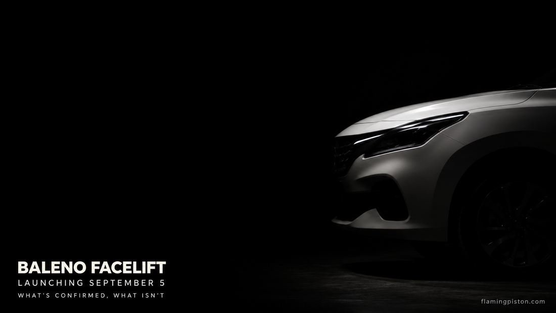 Maruti Baleno pictured for the Glanza versus Baleno comparison