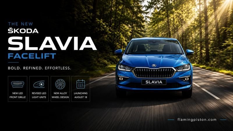 The New Skoda Slavia Facelift